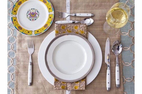 Quy tắc sắp xếp dao, muỗng, nĩa